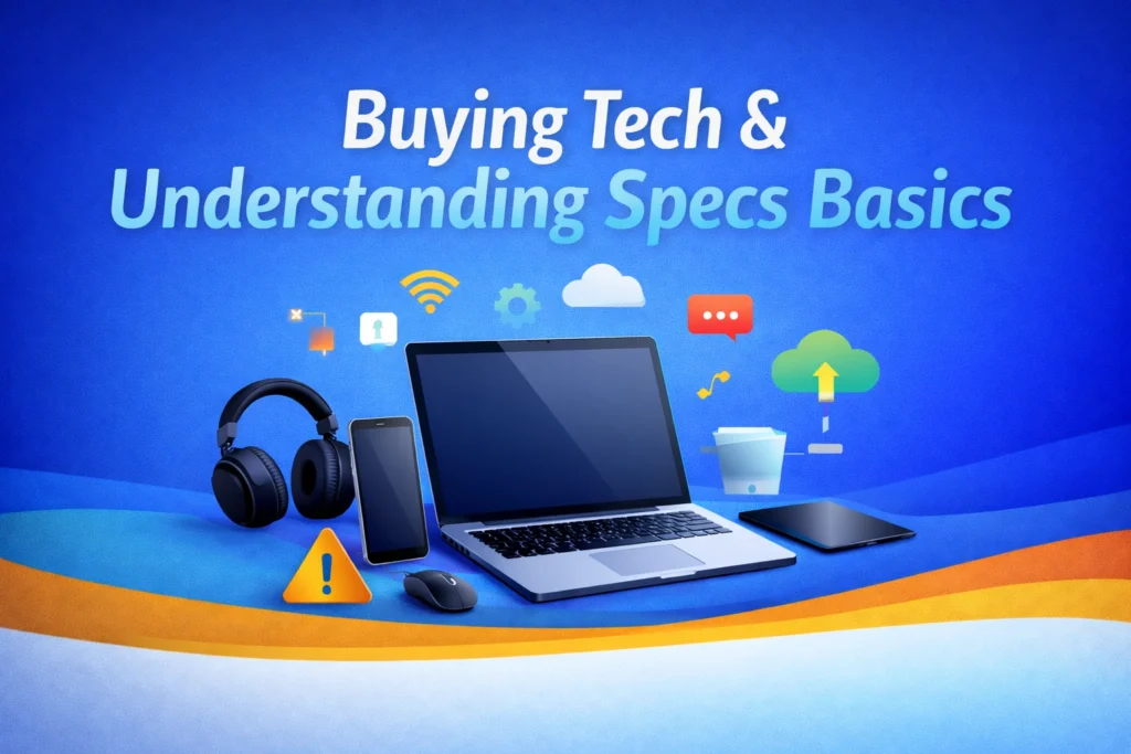 Simple Tech Help - Buying Tech and Understanding Specs basics