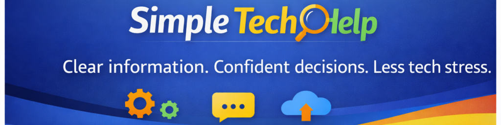Simple Tech Help footer logo