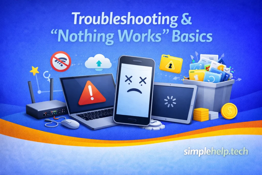 troubleshooting tech when nothing feels like it works guide