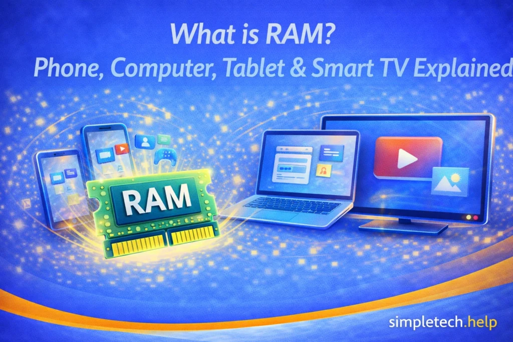 what is ram on devices explained graphic illustration